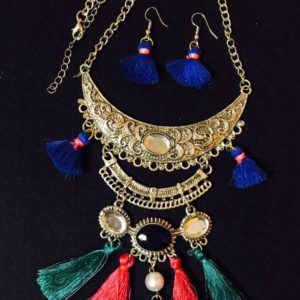 ZINAYA TASSEL JEWELRY SET